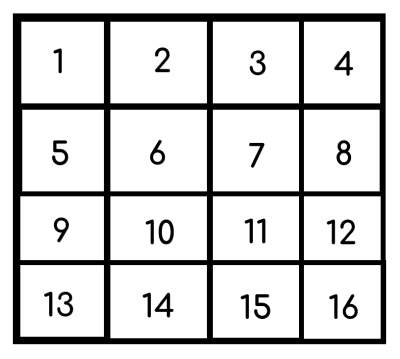 Сетка 4*4
